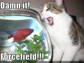 Damn it!  Forcefield!!!