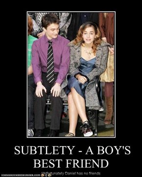  SUBTLETY - A BOY'S BEST FRIEND
