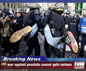Breaking News - war against prostate cancer gets serious