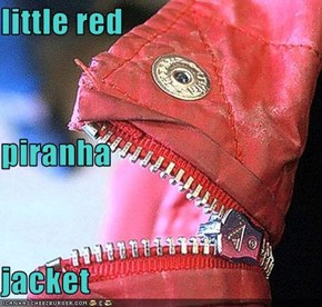 little red piranha  jacket
