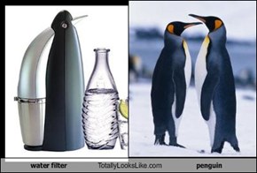 water filter Totally Looks Like penguin