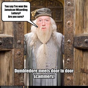 You say I've won the Jamaican Wizarding Lottery? Are you sure?