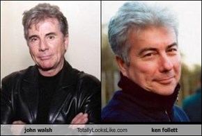 john walsh Totally Looks Like ken follett