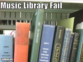Music Library Fail