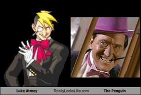 Luke Atmey Totally Looks Like The Penguin