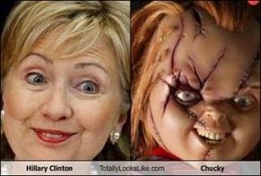 Hillary Clinton Totally Looks Like Chucky