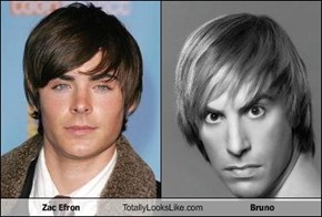 Zac Efron Totally Looks Like Bruno