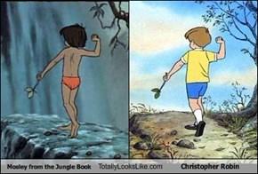 Mosley from the Jungle Book Totally Looks Like Christopher Robin