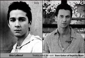 Shia LaBeouf Totally Looks Like Dave Gahan of Depeche Mode