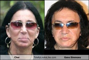 Cher Totally Looks Like Gene Simmons