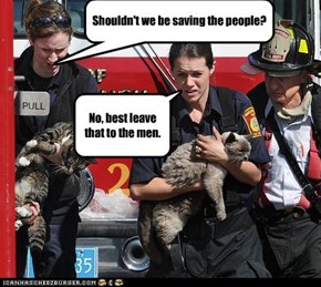 Shouldn't we be saving the people?