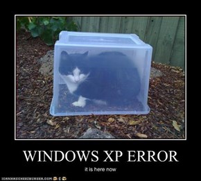 WINDOWS XP ERROR