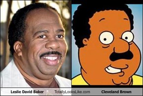 Leslie David Baker Totally Looks Like Cleveland Brown