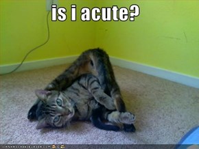 is i acute?