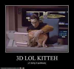 3D LOL KITTEH
