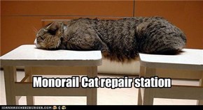 Monorail Cat repair station