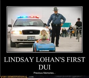Lindsay Lohan's First DUI