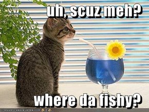 uh, scuz meh?  where da fishy?