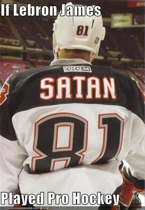 If Lebron James  Played Pro Hockey