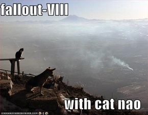 fallout-VIII  with cat nao