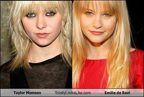 Taylor Momsen Totally Looks Like Emilie de Ravi