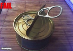 Opening a can FAIL