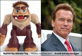 Bigfoot the Monster Toy Totally Looks Like Arnold Schwarzenegger