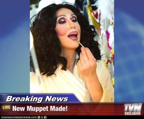 Breaking News - New Muppet Made!