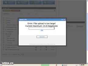 Uploading Fail