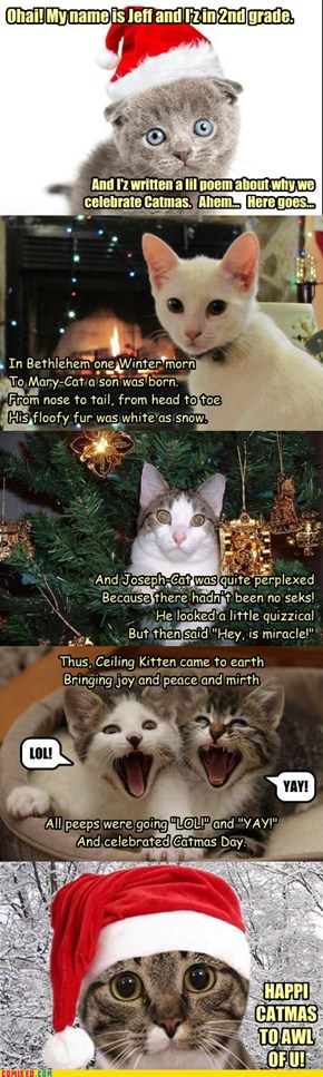A Catmas Carol by JeffMurdoch (2nd grade)