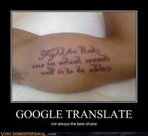 GOOGLE TRANSLATE