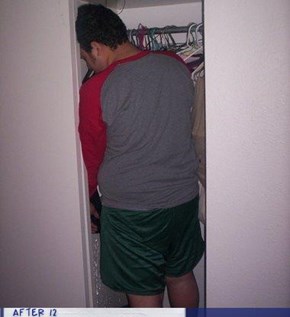 Closet Pee...Feels So Good