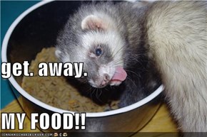 get. away. MY FOOD!!