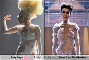 Lady Gaga Totally Looks Like Gozer from Ghostbusters