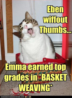 Eben  wiffout  Thumbs...