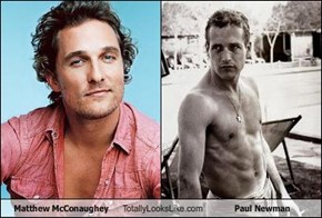 Matthew McConaughey  Totally Looks Like Paul Newman