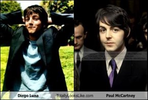 Diego Luna Totally Looks Like Paul McCartney