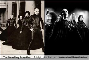 The Smashing Pumpkins Totally Looks Like Voldemort and his Death Eaters