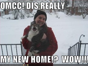 OMCC! DIS REALLY  MY NEW HOME!?  WOW!!!