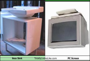 ikea Sink Totally Looks Like PC Screen