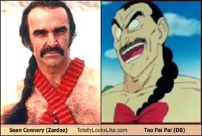 Sean Connery (Zardoz) Totally Looks Like Tao Pai Pai (DB)