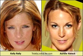 Kelly Reily Totally Looks Like Aurelie Vaneck