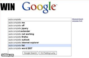 Autocomplete Win!
