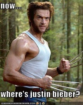 now....  where's justin bieber?