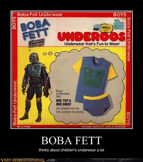 Boba Fett Is Really into Merchandising 