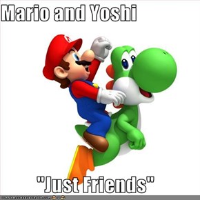 Mario and Yoshi  "Just Friends"