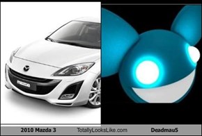 2010 Mazda 3 Totally Looks Like Deadmau5