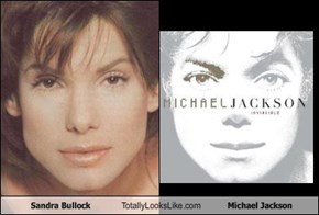 Sandra Bullock Totally Looks Like Michael Jackson