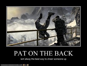 PAT ON THE BACK