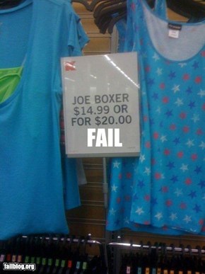 I doubt this pricing method will catch on...